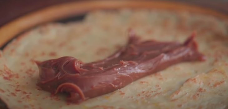 Panqueca de doce de leite