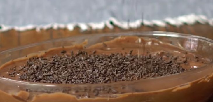 Pave de brigadeiro