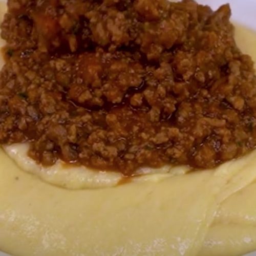 Polenta na pressão