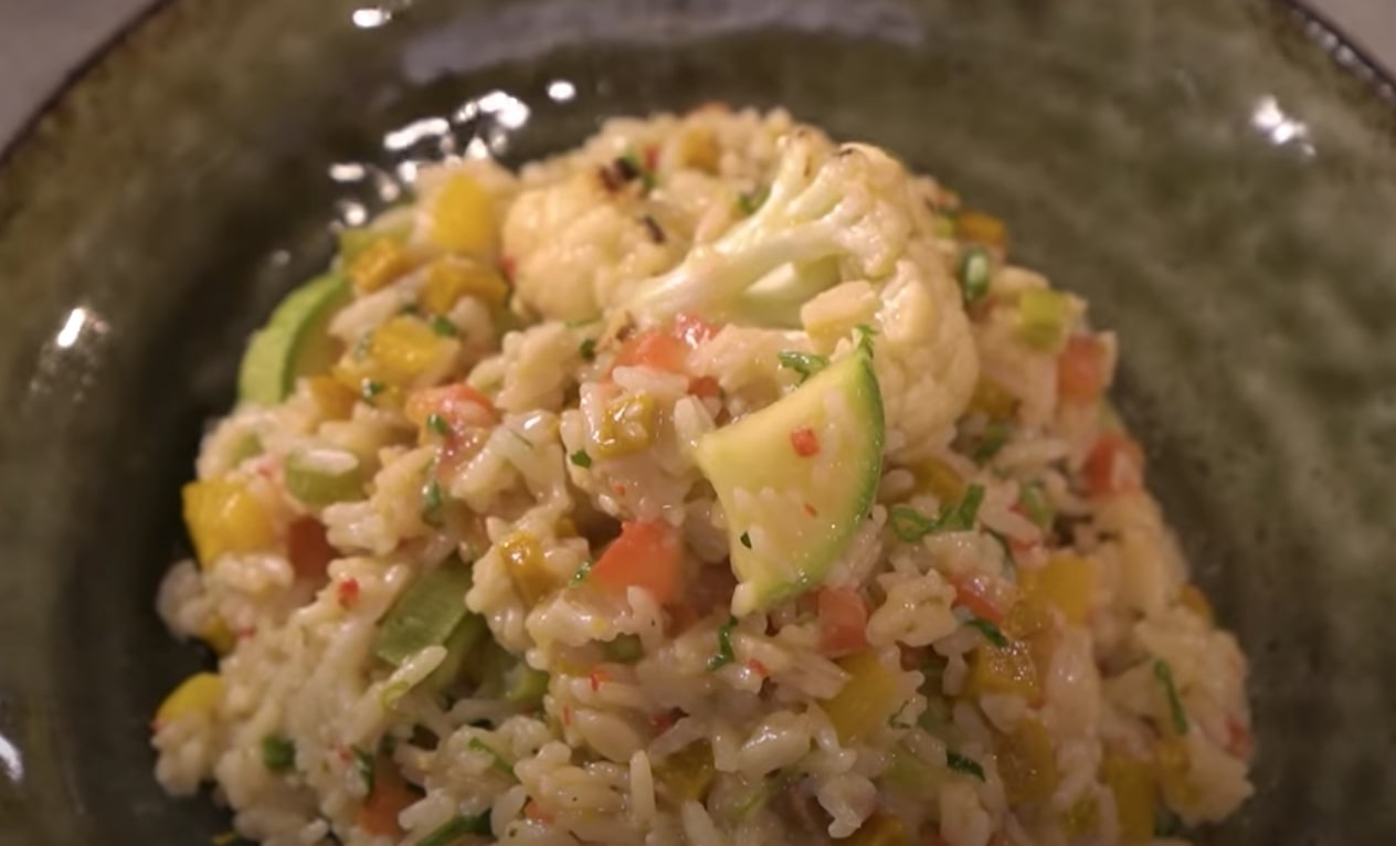 Receita de risoto com arroz normal