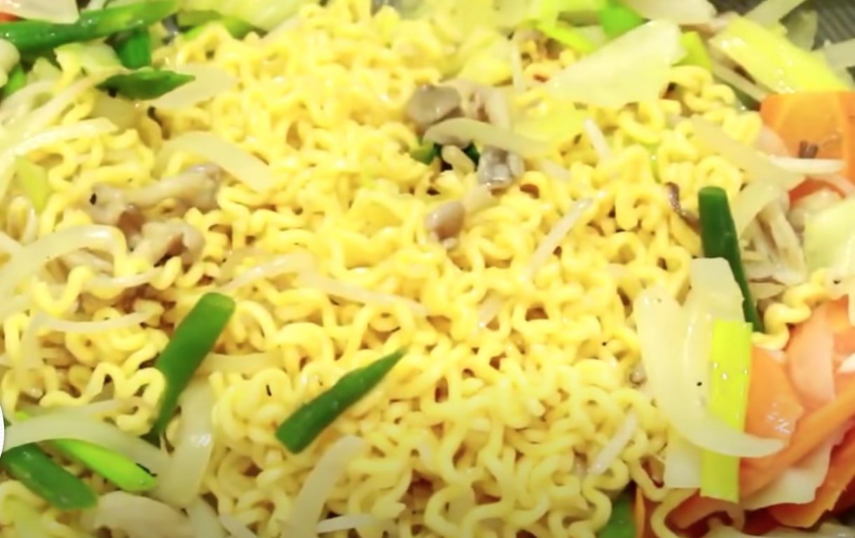Yakissoba sem molho