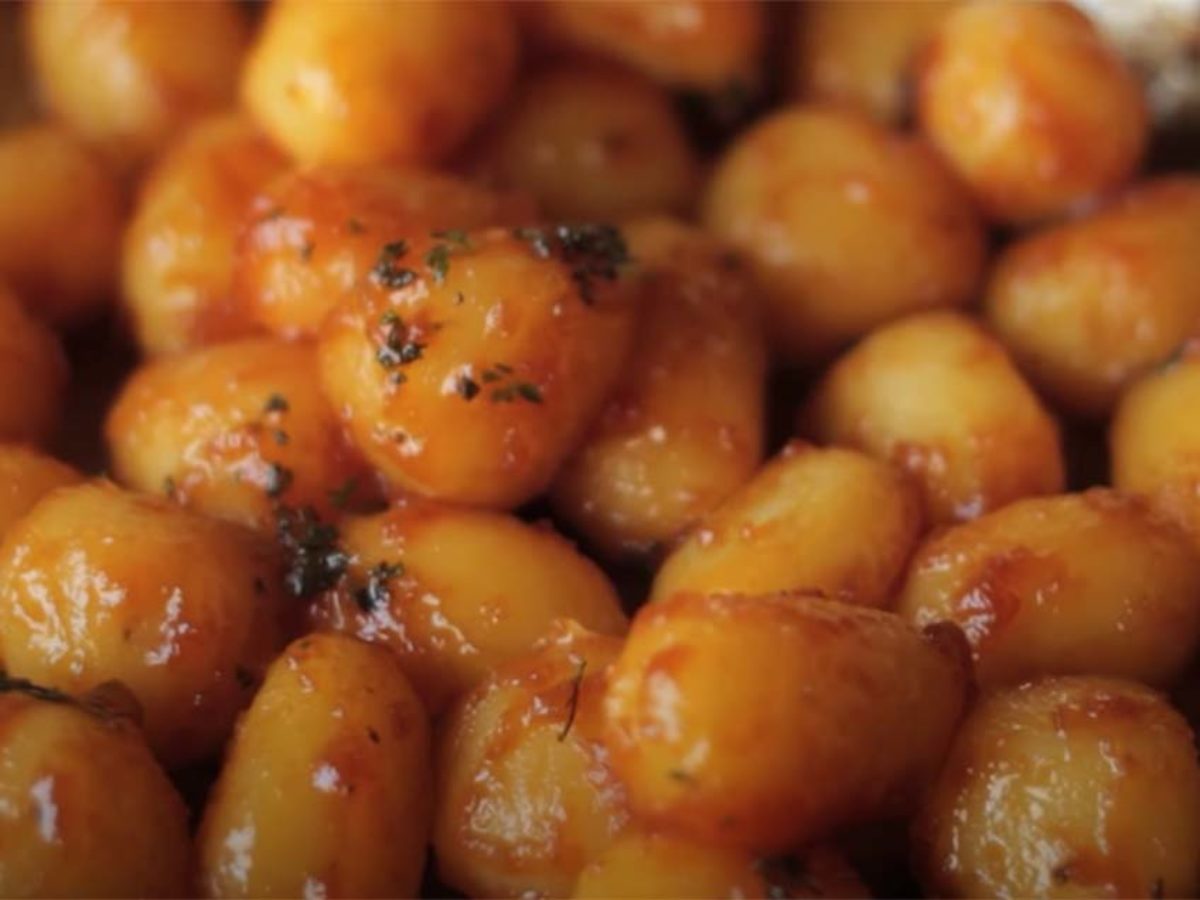 Batata caramelada