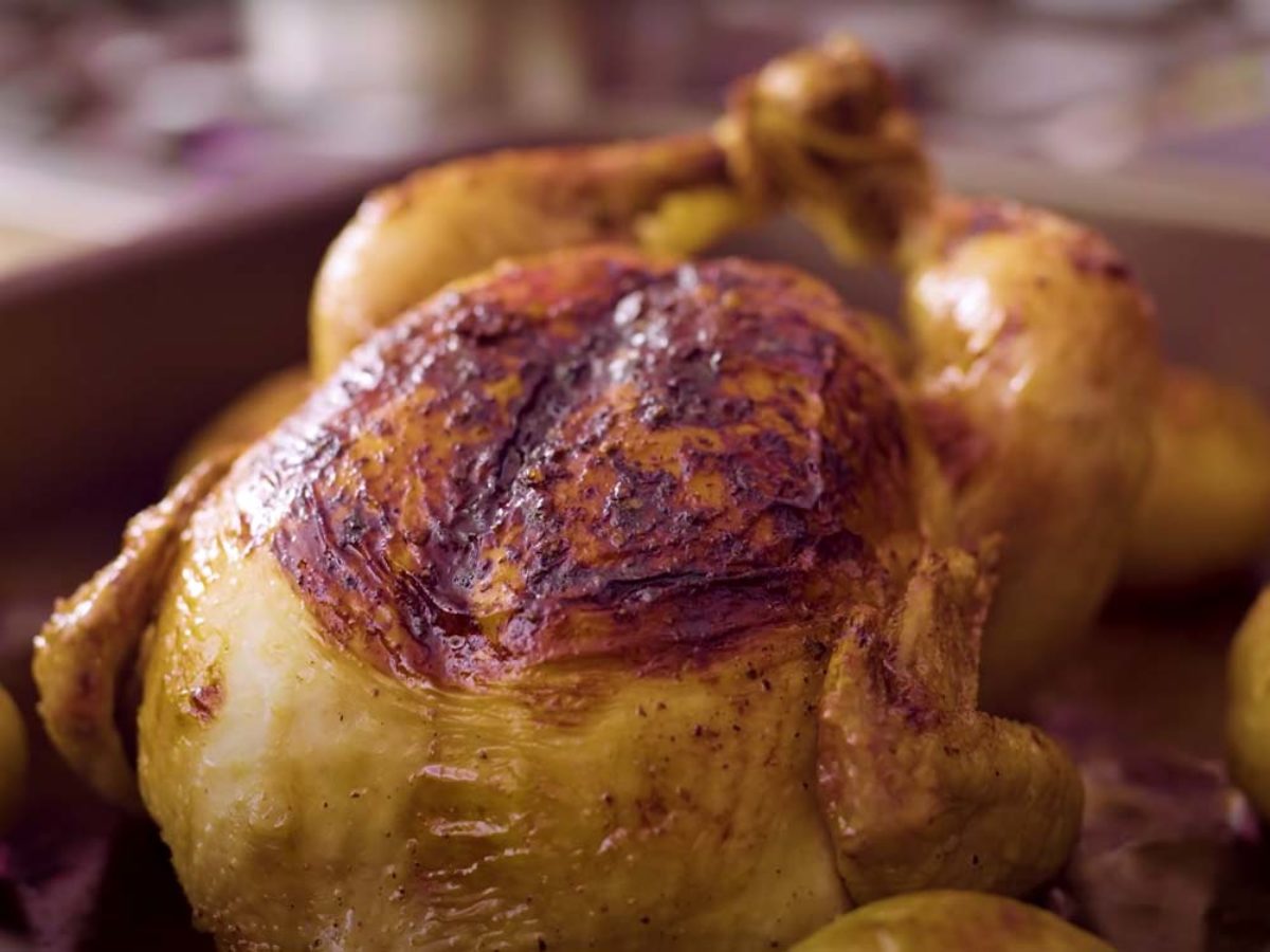 Frango com molho de mel