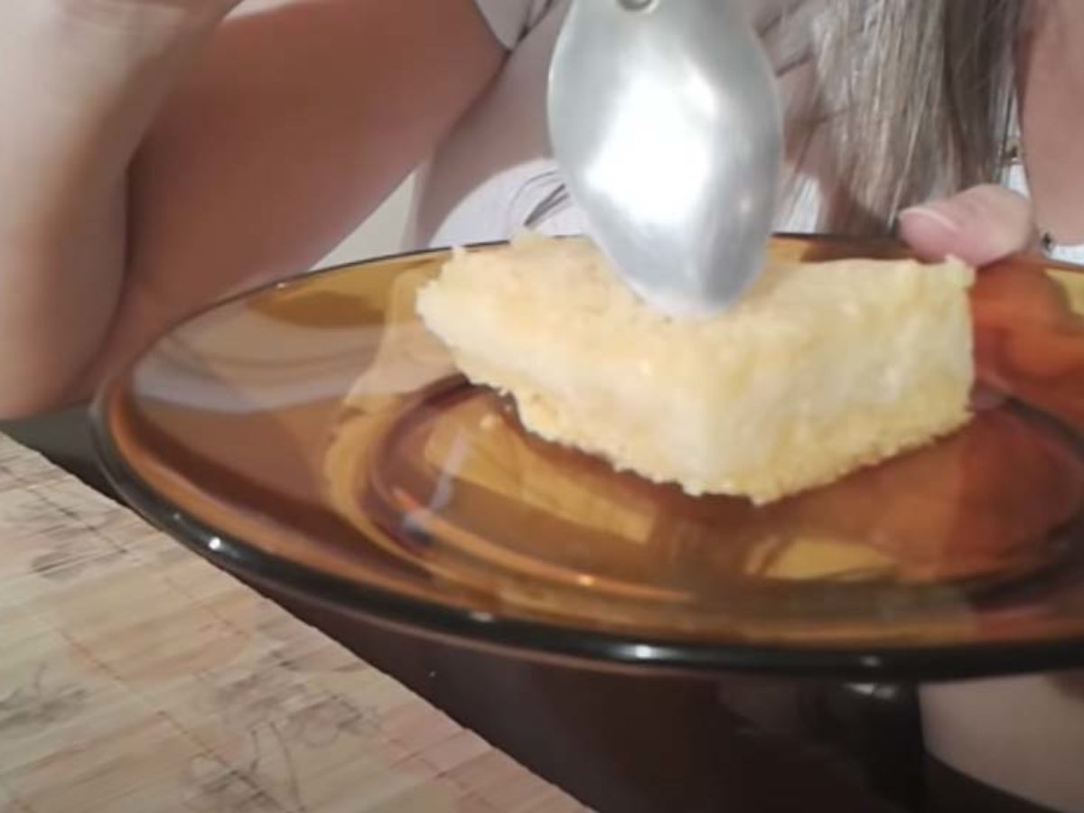 Bolo de fubá cremoso