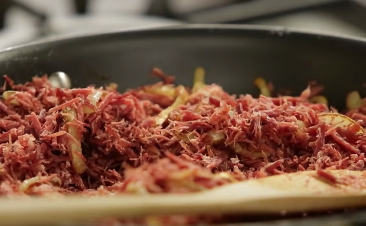 Carne seca desfiada