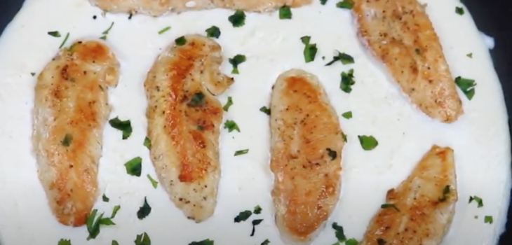 Frango cremoso