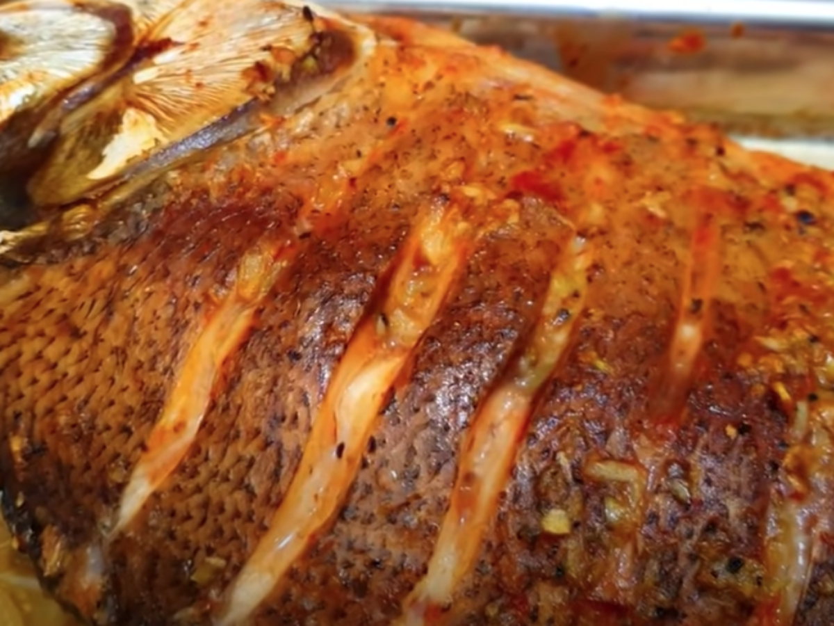 Peixe assado