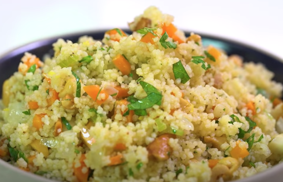 Receita de cuscuz marroquino